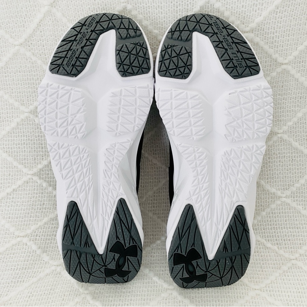 NWT Under Armour Boy's Grade School Scramjet 5 Running Shoe | Black | 6 Big Kid - Picture 11 of 14